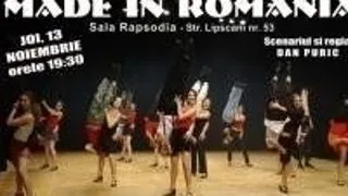 DAN PURIC PREZINTA MADE IN ROMANIA LA SALA RAPSODIA