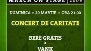 CONCERT CARITABIL : VANK, SPITALUL DE URGENTA, BERE GRATIS