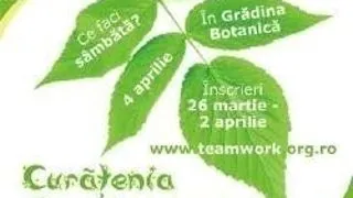 VINO LA CURATENIA DE PRIMAVARA DIN GRADINA BOTANICA!