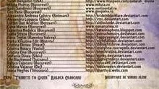 SOLISTA FORMATIEI SUEDEZE ARCANA EXPUNE LA VISUAL ROCK FANTASY - BUCURESTI