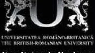 UNIVERSITATEA ROMANO - BRITANICA NU ORGANIZEAZA ADMITERE PENTRU ANUL UNIVERSITAR 2009 - 2010