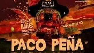 PACO PENA LA INTERNATIONAL ROMANI ART FESTIVAL