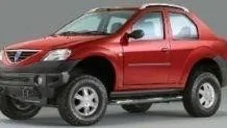 DACIA SUV, CONSTRUITA PE PLATFORMA LOGAN CU UN SISTEM 4X4 NOU