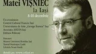 MATEI VISNIEC LA IASI