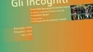 CONCERT GLI INCOGNITI LA TEATRUL NATIONAL CLUJ