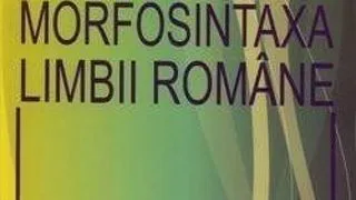 Lansare volum Morfosintaxa limbii romane
