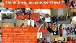 'Think free, go smoke-free!' a ajuns in Sibiu!