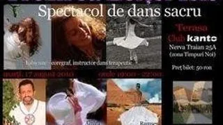 Trezirea Zeitei Isis: spectacol de dans sacru in Terasa Club Kanto
