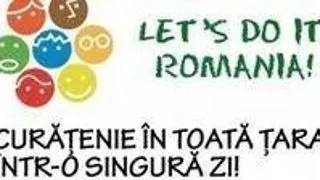 Partizan canta imnul campaniei ?Let's Do It, Romania!?