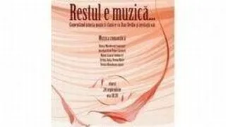 Despre muzica romantica, la ICR