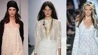 Moda 2010: Se poarta hainele dantelate!