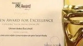 Universitatea din Bucuresti, premiata cu Golden Award for Excellence