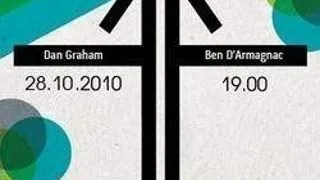 Dan Graham si Ben D?Armagnac la Centrul de Introspectie Vizuala