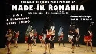 "Made in Romania" ...un spectacol semnat Dan Puric la Sala Radio din Bucuresti