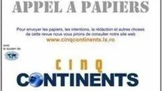 Lansare revista Cinq Continents
