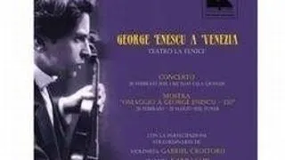 Turneul "George Enescu in Italia"