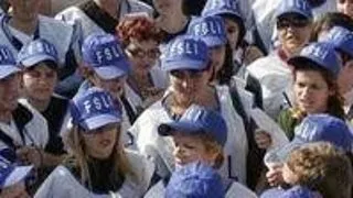 Profesorii au protestat la Ministerul Educatiei