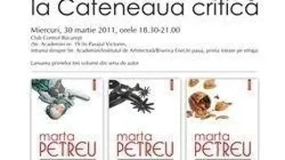 Marta Petreu la Cafeneaua critica