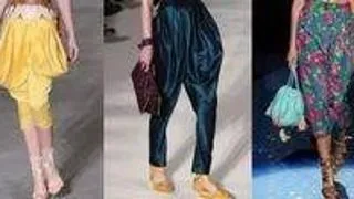 Cum porti cu stil pantaloni harem