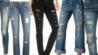 Cum porti cu stil haine din denim sfasiat