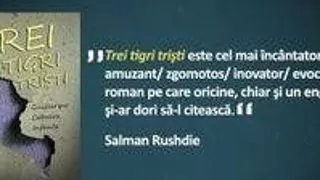 Lansarea cartii "Trei tigri tristi"