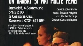 Un barbat si mai multe femei