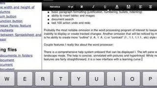 Trei suite office pentru iPad
