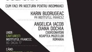 PR Tea & AD Cookies prezinta ?Noptile pentru Cultura?
