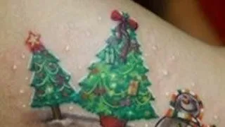 Top cele mai interesante tatuaje de Craciun