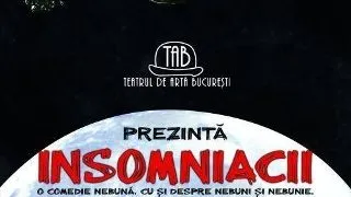 "Insomniacii" Teatrului de Arta Bucuresti sunt din nou in Club La Scena