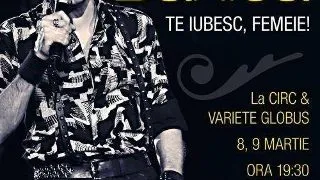 Stefan Banica sustine 2 concerte extraordinare, dedicate femeii, pe 8 si 9 martie: ?Te iubesc, femeie!?