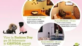 Fashion Day pentru catei si pisici in Bucuresti!