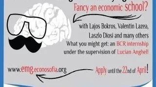 A 9 -a editie a scolii de macroeconomie - Economics Through a Macrofying Glass, 28 aprilie - 6 mai, Bucuresti