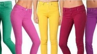 Tendinte 2012: pantalonii in culori puternice