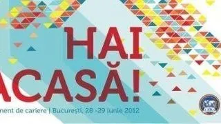 "Hai acasa!" - Targ de joburi pentru tinerii cu experienta in strainatate