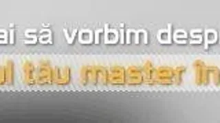 Hai sa vorbim despre viitorul tau master in afara!