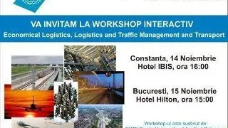 ?NHTV Breda University of Applied Sciences? impreuna cu INTEGRAL Programe Educationale organizeaza workshop-ul - Economical Logistics, Logistics and Traffic Management and Transport