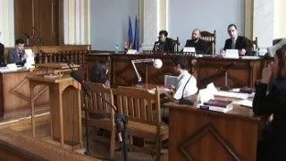 Studentii de la Facultatea de Drept din Cluj-Napoca au simulat un proces