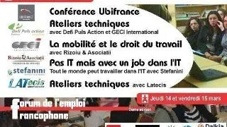 11-16 martie 2013: Saptamana recrutarii francofone la Bucuresti