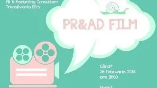 PR Tea & AD Cookies prezinta ?PR pentru filmul romanesc?