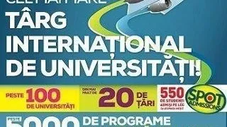 In week-end are loc cel mai mare targ international de universitati