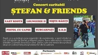 Concert punk-reggae-dub-caritabil pentru Stefan: Niste baieti cu East Roots fac Zob un Pistol cu capse din Subcarpati