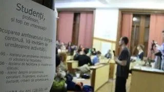 Solicitarile protestatarilor de la UBB Cluj: doua facultati gratuite, optionale flexibile