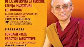 Centrul Seeds for Happiness, Editura Herald si Asociatia ?Compassionate WISDOM? va ofera o intalnire deosebita cu Maestrul tibetan GONSAR TULKU RINPOCHE