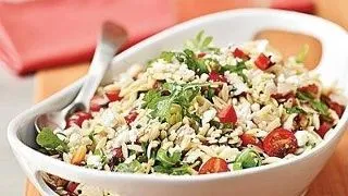 Salata cu paste orzo