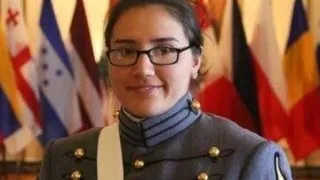 Prima absolventa romanca a Academiei Militare West Point il va cunoaste personal pe Mircea Dusa