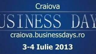 Business Days Craiova 2013: Studentii, imbiati sa ia parte la eveniment cu discounturi generoase