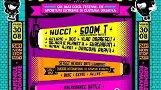 Cel mai cool festival de cultura urbana si sporturi extreme din Romania este la a 8-a editie si apasa re-play la 24H de Party Non-Stop marca STREET HEROES