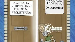 Au inceput recrutarile in AEGEE-Bucuresti!