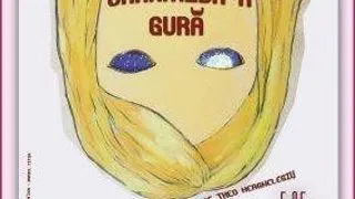 Fata cu caramida in gura